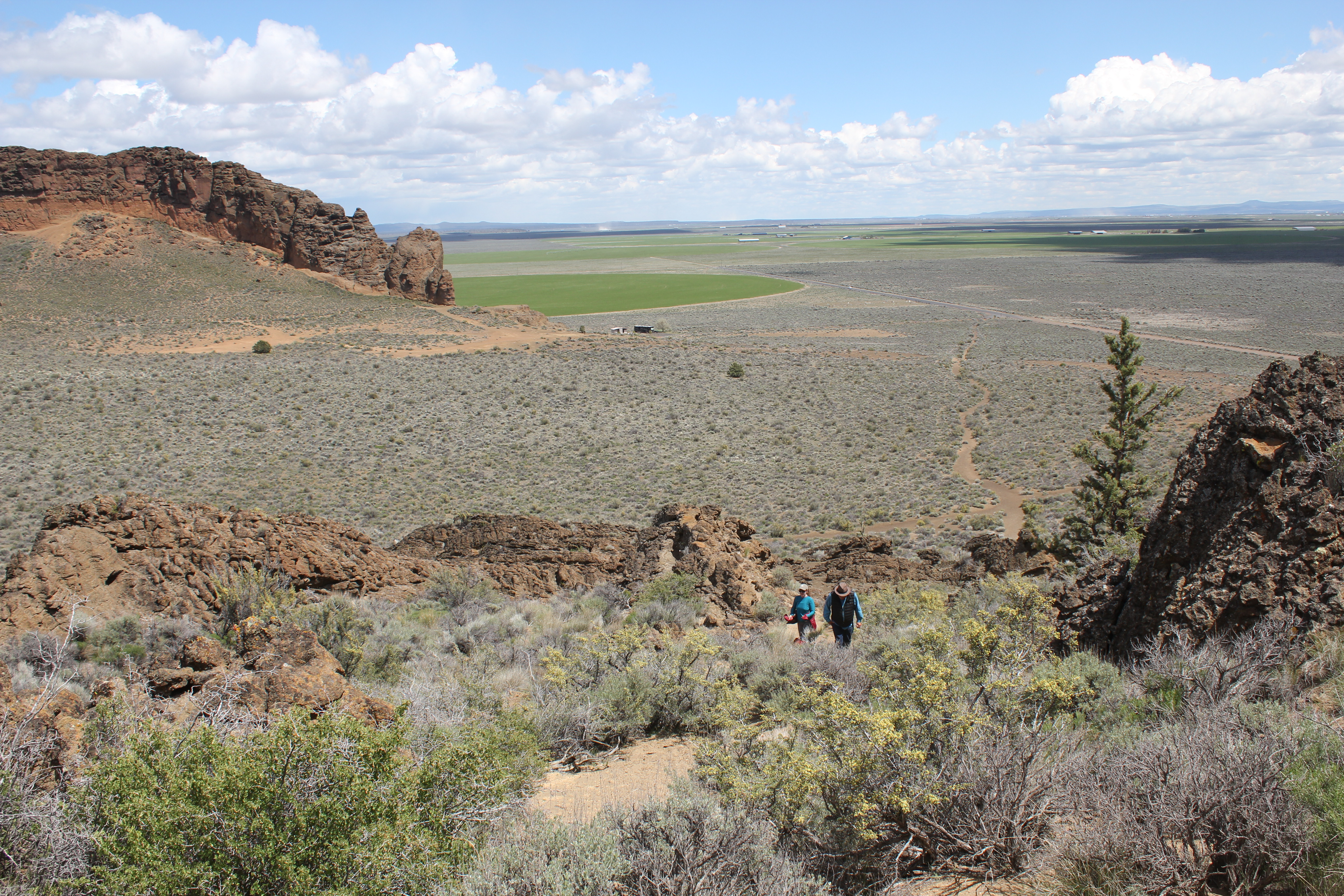 Traversing to Fort Rock Cave the Home of Oregon's 10,000 Year-Old